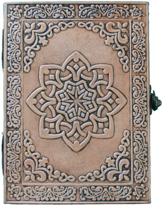 Parmatma Handicrafts Handmade Journal A5 Journal Unruled 200 Pages(Light Brown)