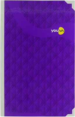 NAVNEET Youva Case Bound My Notes 21x33 cm Single Line High Quality Regular Note Book Ruled 144 Pages(Multicolor, Pack of 3)