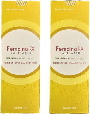 femcinol X Pack Of (2*70) Face Wash(140 ml)