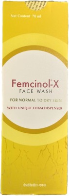 femcinol X Pack Of (1*70) Face Wash(70 ml)