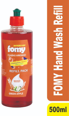 Intercorp Fomy Foaming Hand Wash Antibacterial Soft Refreshing Flavor (500 ml) Hand Wash Bottle(500 ml)