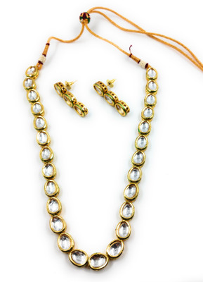 Ttrendy Collection Metal Gold-plated Gold Jewellery Set(Pack of 1)