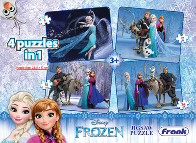 Frank Frozen Puzzle(63 Pieces)