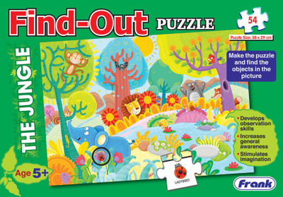 Frank Findout - The Jungle Puzzle(54 Pieces)