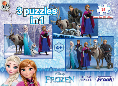 Frank Frozen Puzzle(78 Pieces)