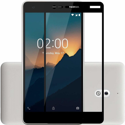 TempGlow Edge To Edge Tempered Glass for Nokia 2(Pack of 1)