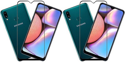 KARTRAY Edge To Edge Tempered Glass for Samsung Galaxy A10s(Pack of 2)