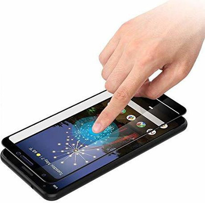GLOBALCASE Edge To Edge Tempered Glass for GOOGLE PIXEL 3a(Pack of 1)
