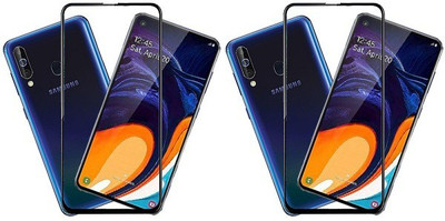 KARTRAY Edge To Edge Tempered Glass for Samsung Galaxy A60(Pack of 2)