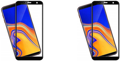 Cravemart Edge To Edge Tempered Glass for Samsung Galaxy J4 Core(Pack of 2)