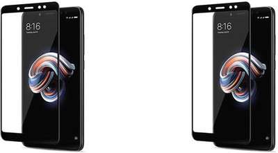 Cravemart Edge To Edge Tempered Glass for Mi Redmi Note 5(Pack of 2)