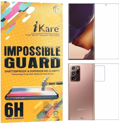 iKare Front and Back Screen Guard for Samsung Galaxy Note 20 Ultra(Pack of 2)
