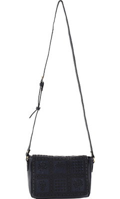 Chumbak Blue Sling Bag Crossbody Sling Bag for Women | Stylish Printed Canvas Sling bag