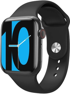 TECHEL 8426 -RRT_IN WT34 Smart Watch Bluetooth Smartwatch(Black Strap, Free)