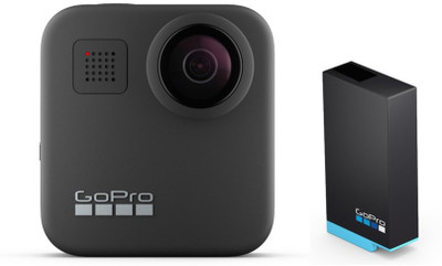GoPro Max with Rechargeable battery Sports and Action Camera(Black, 16.6 MP)