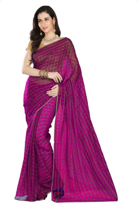 76% OFF on Rani Saahiba Checkered Bollywood Chiffon Saree(Pink) 76% OFF on Rani Saahiba Checkered Bollywood Chiffon Saree(Pink)