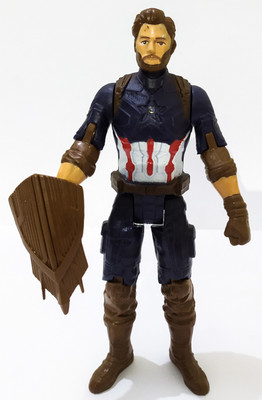 Parags Marvels Avenger Captain America Model Pack of 1(Blue)