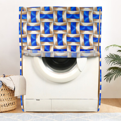 E-Retailer Front Loading Washing Machine  Cover(Width: 58 cm, Blue)