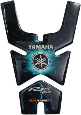 S.R Grafix R15 V3 Ice Blue Bike Tank Pad