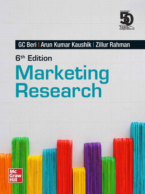 Marketing Research | 6th Edition(Paperback, GC Beri, Arun Kaushik, Zillur Rahman)