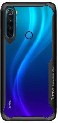 karwan-back-cover-for-mi-redmi-note-8black-transparent-waterproof