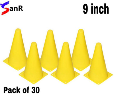 SanR Cone Marker Pack of 30(Yellow)