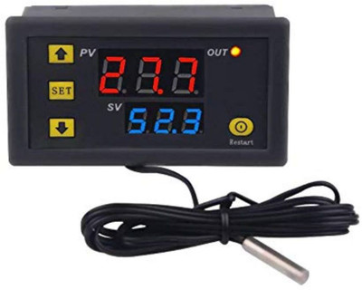 DHRUV-PRO W3230 temperature controller w3230 Incubator Thermostat Control Probe, Incubator Temperature Controller (220V AC Input Voltage) Temperature Sensor and Controller Electronic Hobby Kit DHRUV-PRO W3230 temperature controller w3230 Incubator Thermostat Control Probe, Incubator Temperature Controller (220V AC Input Voltage) Temperature Sensor and Controller Electronic Hobby Kit