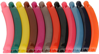 SUSVIJ Banana Pins Clips 12 Banana Clip(Multicolor)