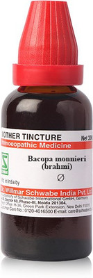 Dr.Willmar Schwabe India Bacopa Monnieri (Brahmi) Mother Tincture(2 x 30 ml)