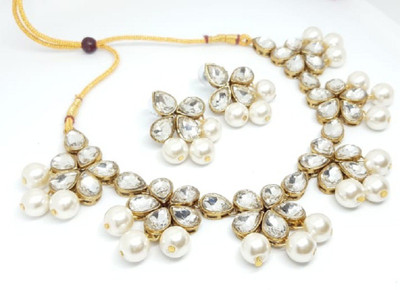 JN Handicraft Alloy Multicolor Jewellery Set(Pack of 1)