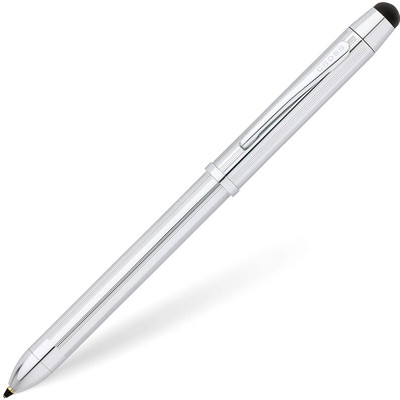 CROSS TECH3+ CHROME MULTIFUNCTION PEN Ball Pen(Ink Color - Blue, Black)