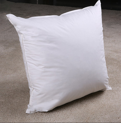 AVI Microfibre Solid Cushion Pack of 1(White)