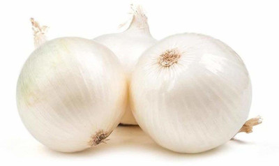 VibeX XL-978-Onion White Seeds, Kanda Onions Seeds, Oval Round Shaped Pyaaz-300 x Seeds Seed(300 per packet)