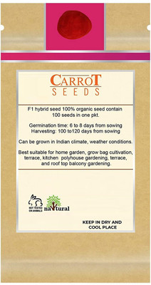 CRGO CARROT , GAJAR Seed(80 per packet)