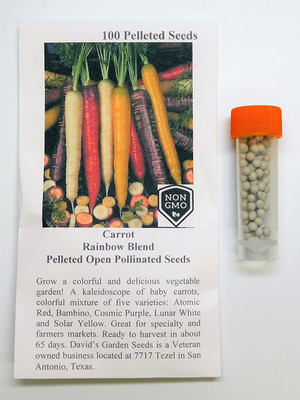 VibeX ™ XL-468-Seeds Carrot Rainbow Blend Open Pollinated Seeds-250 x Seeds Seed(250 per packet)