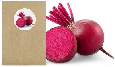 VibeX ® XL-293-Vegetable Seeds - 4 Types Seeds kit - Beet Root, Radish White, Round red Radish and Nantes Carrot-60 x Seeds Seed(60 per packet)