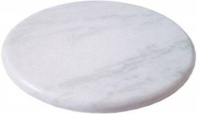 Shri Shri Best Quality MAKRANA White Marble CHAKLA/Rolling Board/ROTI Maker 9 Board(White, Pack of 1)