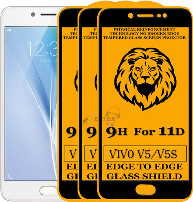 HQ Protection Edge To Edge Tempered Glass for VIVO V5S(Pack of 3)