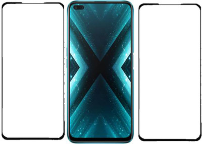 KARTRAY Edge To Edge Tempered Glass for Realme X3 Superzoom(Pack of 2)