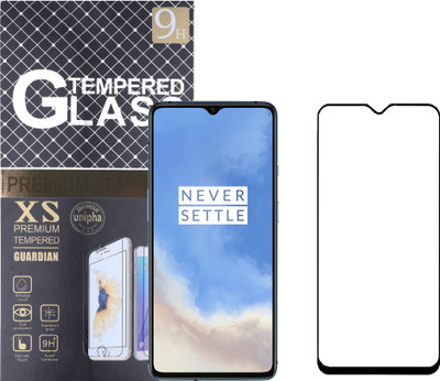 ambera Edge To Edge Tempered Glass for OnePlus 7T(Pack of 2)