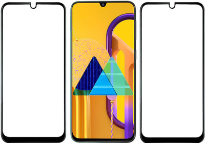 KARTRAY Edge To Edge Tempered Glass for Samsung Galaxy M30s(Pack of 2)