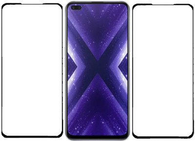 KARTRAY Edge To Edge Tempered Glass for Realme X3(Pack of 2)