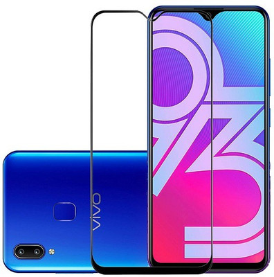KARTRAY Edge To Edge Tempered Glass for Vivo Y93(Pack of 1)