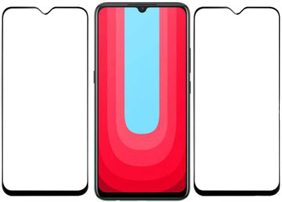 KARTRAY Edge To Edge Tempered Glass for Vivo U20(Pack of 2)