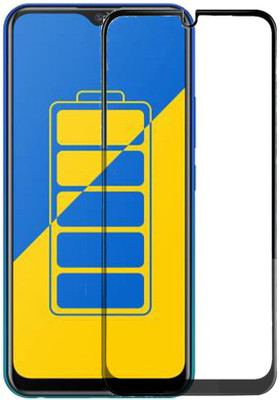 KARTRAY Edge To Edge Tempered Glass for Vivo Y15(Pack of 1)
