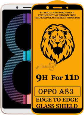 Gorilaorginal Edge To Edge Tempered Glass for Oppo A83(Pack of 1)