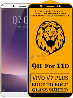 Xester Edge To Edge Tempered Glass for VIVO V7 Plus(Pack of 1)