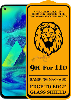 Xester Edge To Edge Tempered Glass for Samsung Galaxy M40(Pack of 1)