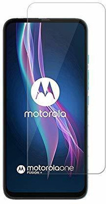 Bodoma Tempered Glass Guard for Motorola One Fusion Plus(Pack of 1)
