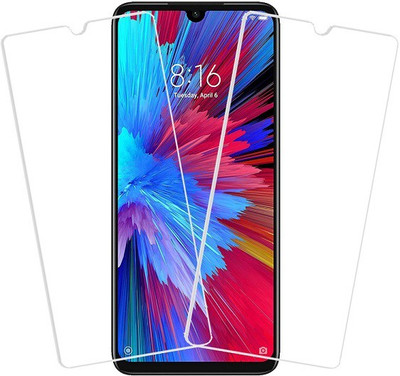 KARTRAY Tempered Glass Guard for Mi Redmi Note 7S(Pack of 2)